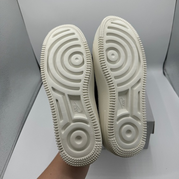 NWT Nike Air Force 1 Lover XX Black Suede Leather Slip On Mule Platform Sneakers - Picture 5 of 16